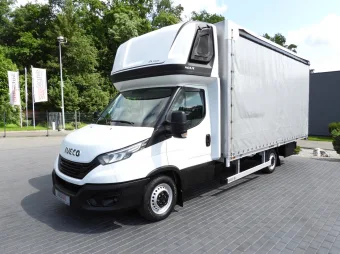 Iveco Daily skrzynia plandeka 10 palet 180KM 473187 - przod lewy