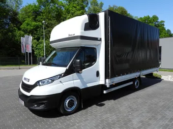 Iveco Daily skrzynia plandeka 10 palet 180KM 475050 - przod lewy