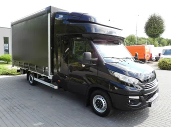 Iveco Daily skrzynia plandeka 8 palet 180KM 250675 - przod prawy