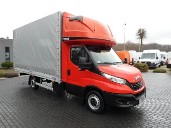 Iveco Daily skrzynia plandeka 10 palet 180KM 380321 - przod prawy