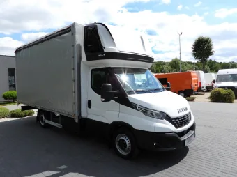 Iveco Daily skrzynia plandeka 10 palet 180KM 419085 - przod prawy