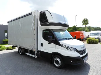 Iveco Daily skrzynia plandeka 10 palet 180KM 473187 - przod prawy