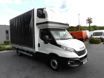 Iveco Daily skrzynia plandeka 8 palet 180KM 494459 - przod prawy