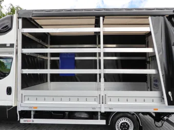 Iveco Daily skrzynia plandeka 8 palet 180KM 494459 - radio