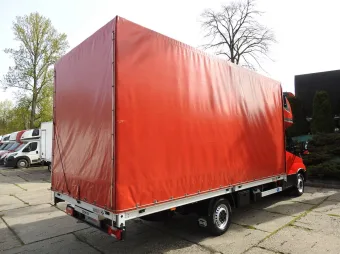Iveco Daily skrzynia plandeka 10 palet 180KM 378090 - tyl zabudowy
