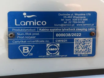 Iveco Daily skrzynia plandeka 8 palet 180KM 458369 - widok