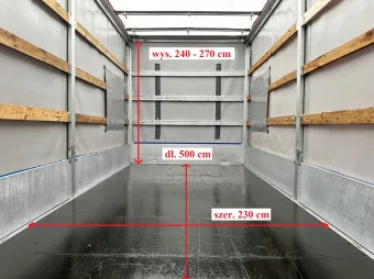 Iveco Daily skrzynia plandeka 10 palet 180KM 473187 - zabudowa