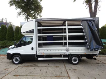 Iveco Daily skrzynia plandeka 8 palet 180KM 282410 - zaladunek