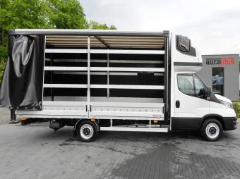 Iveco Daily skrzynia plandeka 10 palet 180KM 372228 - zaladunek