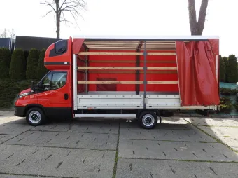 Iveco Daily skrzynia plandeka 10 palet 180KM 378090 - zaladunek