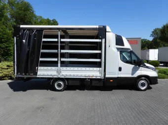Iveco Daily skrzynia plandeka 8 palet 180KM 458369 - zaladunek