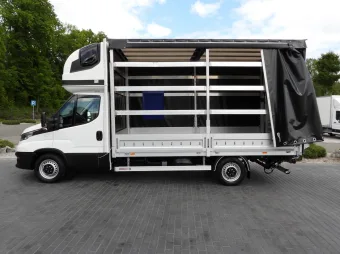 Iveco Daily skrzynia plandeka 8 palet 180KM 494459 - zaladunek