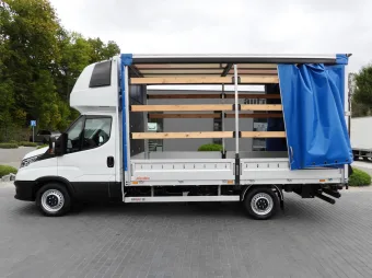 Iveco Daily skrzynia plandeka 8 palet 180KM 505903 - zaladunek