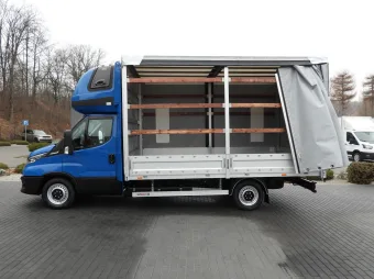 Iveco Daily skrzynia plandeka 10 palet 210KM 489702 - zaladunek
