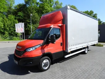 Iveco Daily skrzynia plandeka 11 palet 180KM 517558 - przod lewy