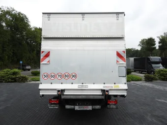 Iveco Daily skrzynia plandeka 12 palet 180KM 292181 - podwozie