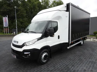 Iveco Daily skrzynia plandeka 12 palet 180KM 292181 - przod lewy