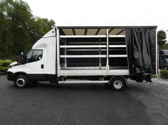 Iveco Daily skrzynia plandeka 12 palet 180KM 292181 - zaladunek