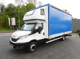Iveco Daily skrzynia plandeka 14 palet 180KM 470390 - przod lewy