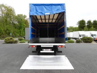 Iveco Daily skrzynia plandeka 14 palet 180KM 470390 - tyl zabudowy