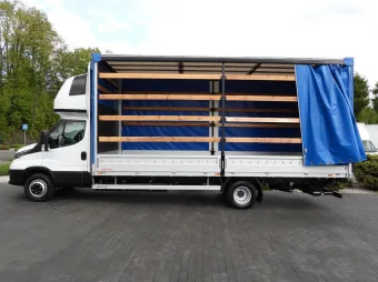 Iveco Daily skrzynia plandeka 14 palet 180KM 470390 - zaladunek