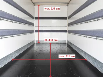 Iveco Daily kontener winda 8 palet 160KM 739642 - podwozie