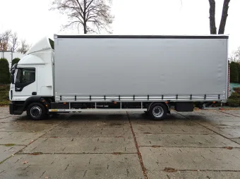 Iveco Eurocargo skrzynia plandeka 18 palet 250KM 1231 - bok tyl