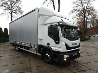 Iveco Eurocargo skrzynia plandeka 18 palet 250KM 1231 - fotele