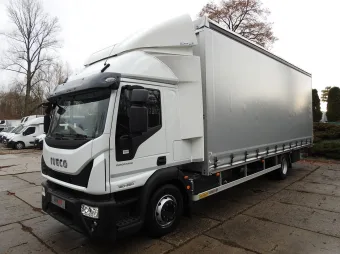 Iveco Eurocargo skrzynia plandeka 18 palet 250KM 1231 - przod lewy