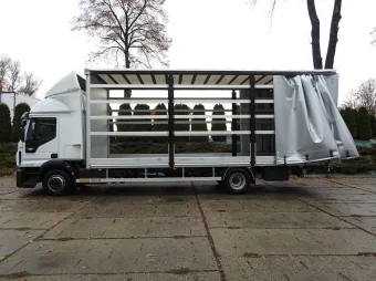 Iveco Eurocargo skrzynia plandeka 18 palet 250KM 1231 - tyl