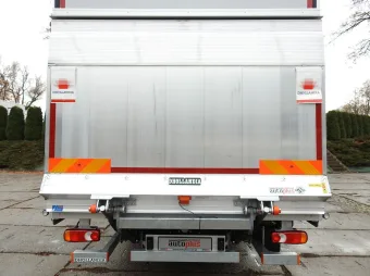 Iveco Eurocargo skrzynia plandeka 18 palet 250KM 1231 - tyl zabudowy