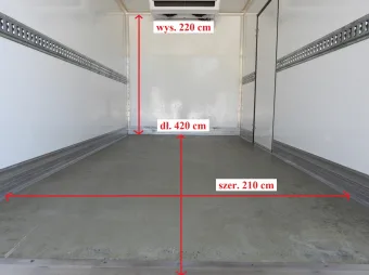MAN Tge kontener chłodnia 8 palet 140KM 013807 - podwozie