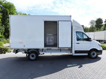 MAN Tge kontener chłodnia 8 palet 140KM 013807 - zaladunek