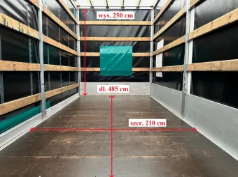 MAN Tge skrzynia plandeka 10 palet 180KM 013569 - podwozie