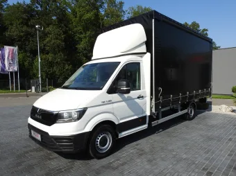 MAN Tge skrzynia plandeka 10 palet 180KM 013569 - przod lewy