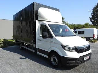 MAN Tge skrzynia plandeka 10 palet 180KM 013569 - przod prawy