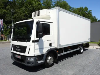 MAN Tgl kontener chłodnia 11 palet 180KM 358100 - przod lewy