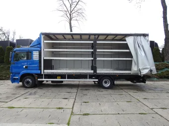 MAN Tgm skrzynia plandeka 18 palet 290KM 305929 - bok prawy