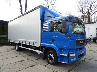 MAN Tgm skrzynia plandeka 18 palet 290KM 305929 - przod prawy