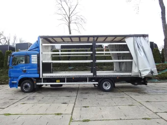 MAN Tgm skrzynia plandeka 18 palet 290KM 305929 - zaladunek