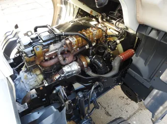 Mercedes Atego kontener chłodnia 16 palet 240KM 070164 - podsufitka
