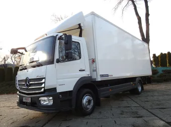 Mercedes Atego kontener chłodnia 16 palet 240KM 070164 - radio