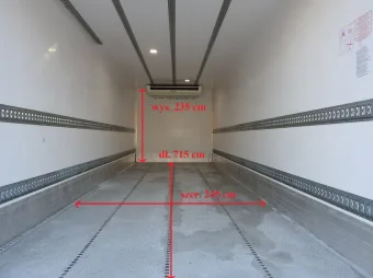 Mercedes Atego kontener chłodnia 16 palet 240KM 070164 - zabudowa