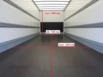 Mercedes Atego kontener winda 18 palet 240KM 929526 - podwozie