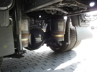 Mercedes Atego skrzynia plandeka 16 palet 230KM 859917 - element wnętrza