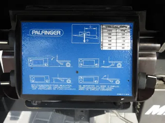 Mercedes Atego skrzynia plandeka 16 palet 230KM 859917 - fotele