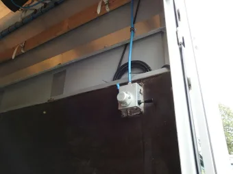 Mercedes Atego skrzynia plandeka 16 palet 230KM 859917 - panel sterowania