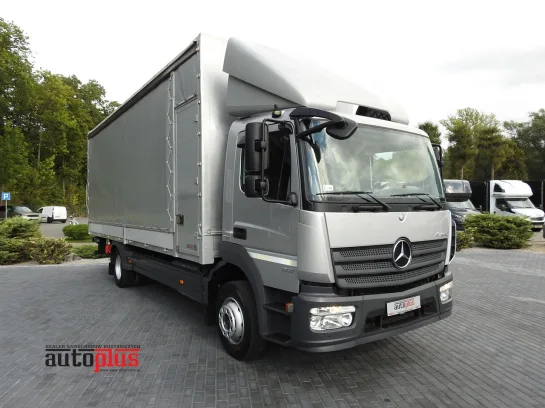 Mercedes Atego skrzynia plandeka 16 palet 230KM 859917 - przód