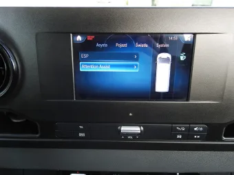 Mercedes Sprinter brygadówka 140KM 373346 - wnetrze
