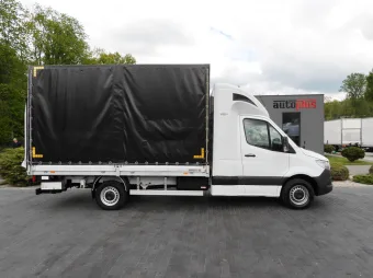 Mercedes Sprinter skrzynia plandeka 8 palet 160KM 003300 - bok prawy